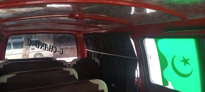 Toyota Hiace Red Colour Out class Van 17