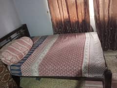 Iron double bed