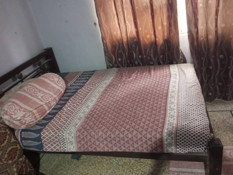 Iron double bed 0