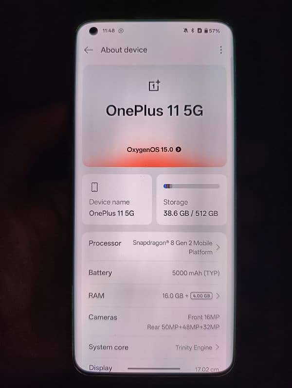 One plus 11 5G 7