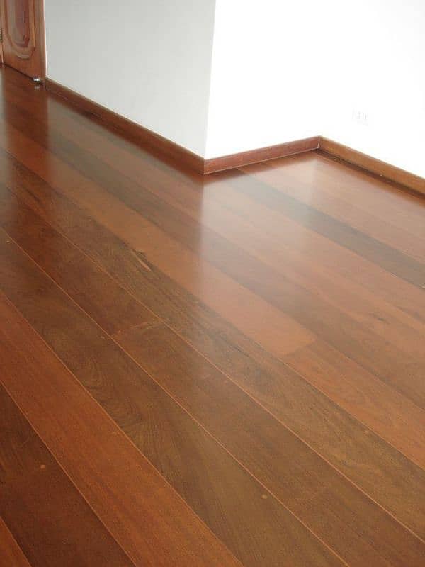 wooden floor PVC floor, window blinds, Wall penal, Wall paper availabl 4