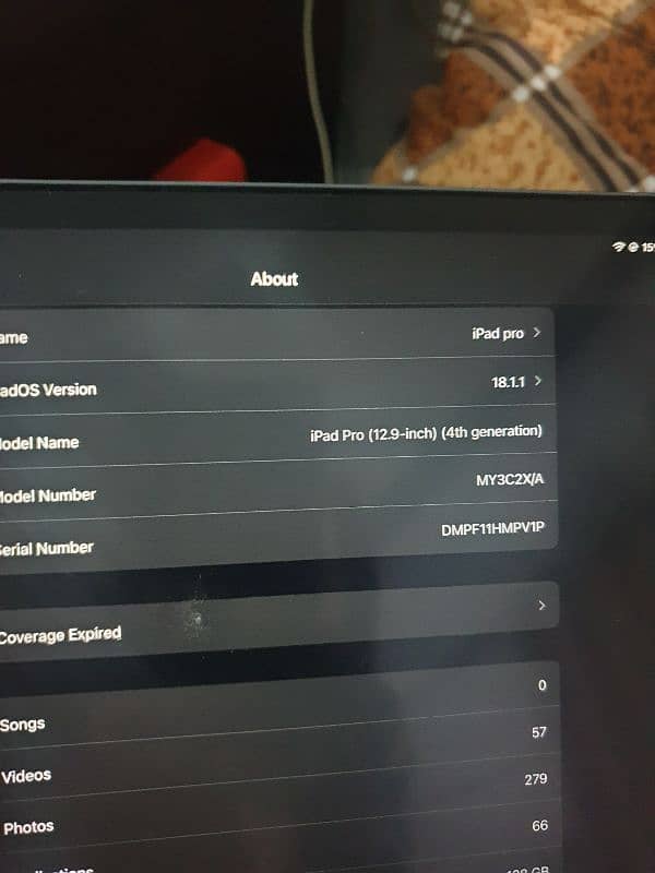 ipad pro 12.9 inch 2020 4th gen he glass crack 10by9 condition 5