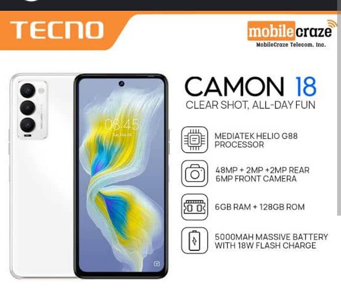 Tecno Camon 18 T 4