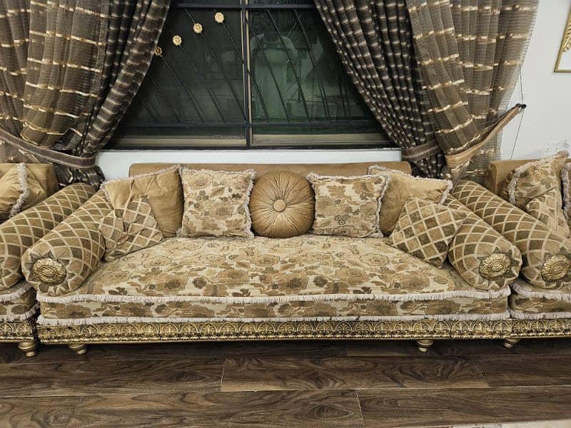 3-2-1 Luxury Drawing Room / Lounge Sofa Set 4