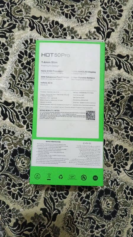 Infinix Hot 50 pro with 11 months waranty 1