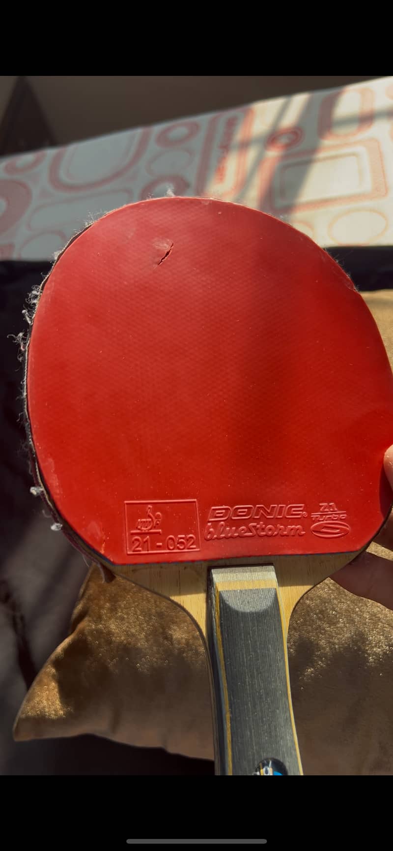 Donic table tennis racket. 6