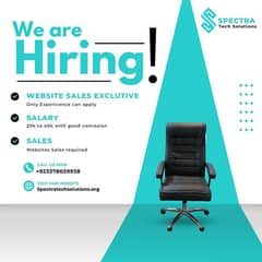 Need website sales Executive