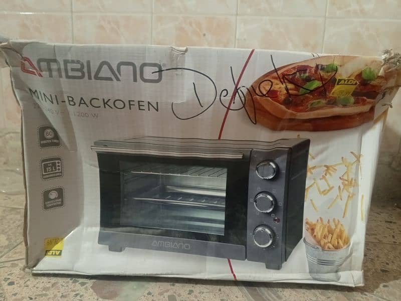 Oven Germany brand "AMBIANO" box packed 0