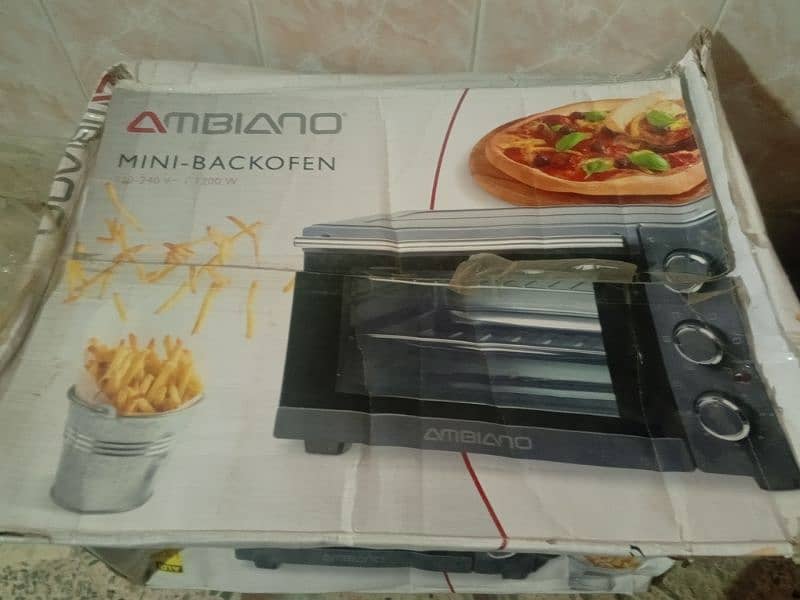 Oven Germany brand "AMBIANO" box packed 1