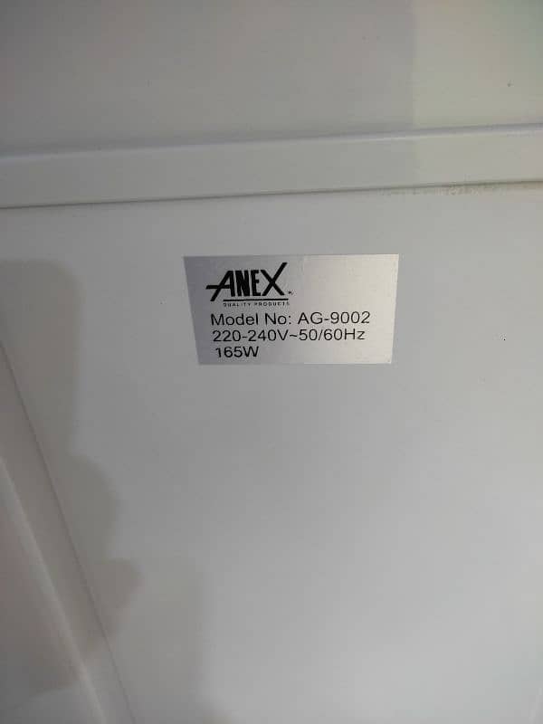 AneX washing machine 4