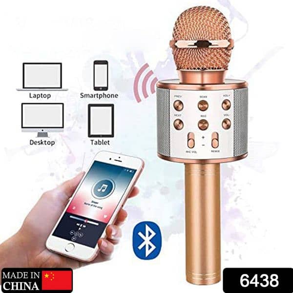 WS-858 Wireless Bluetooth Microphone 1