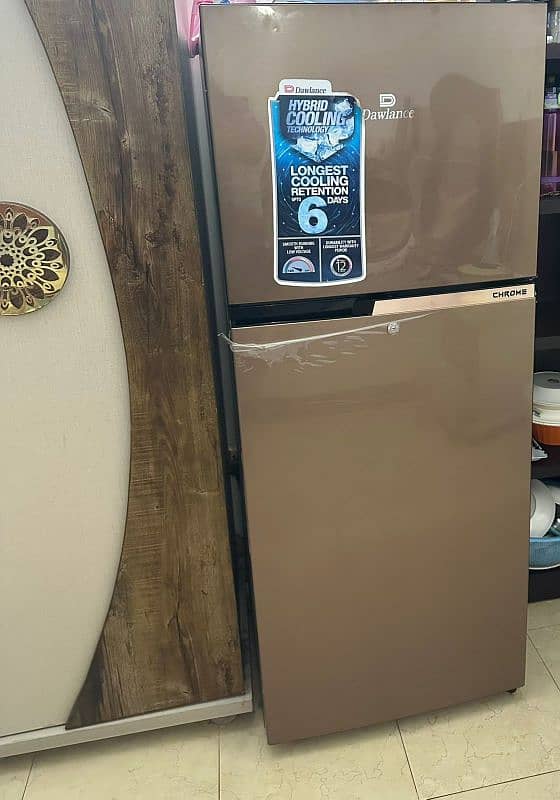 Dawalance REF 9173 CHROME PEARL COPPER Double Door Refrigerator 0