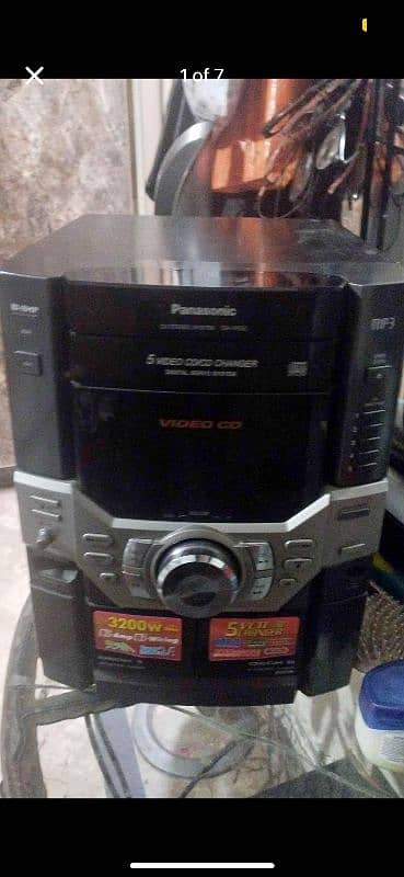 Panasonic amplifier with speaker for sale urgent need money 2