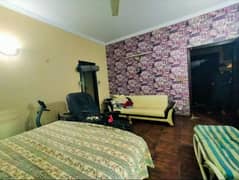 1 kanal lower portion fully furnished room( only for females)