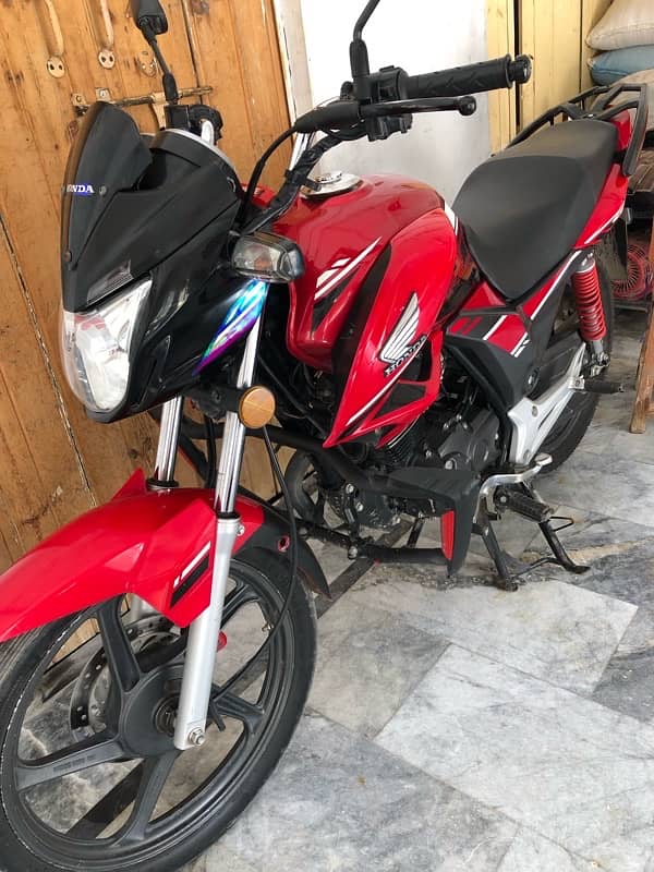 CB150f 2021 red color 2