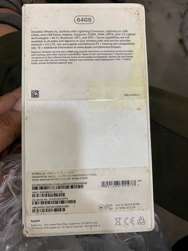 iphone xs 64gb pta approved 5