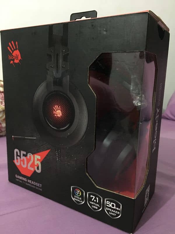 A4TECH Bloody Gaming Headset Headphones 4