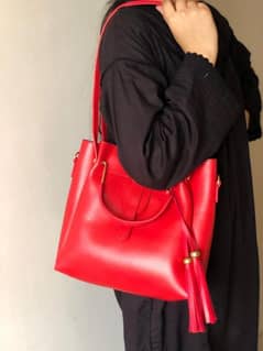 Amazing Women's Leather Plain Shoulder bag