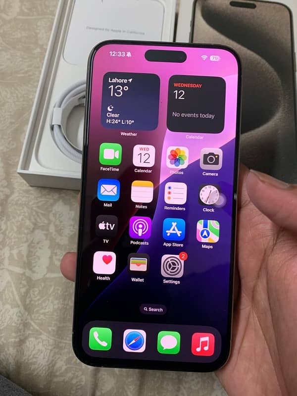 iphone 15 pro max 256gb LLA model 1