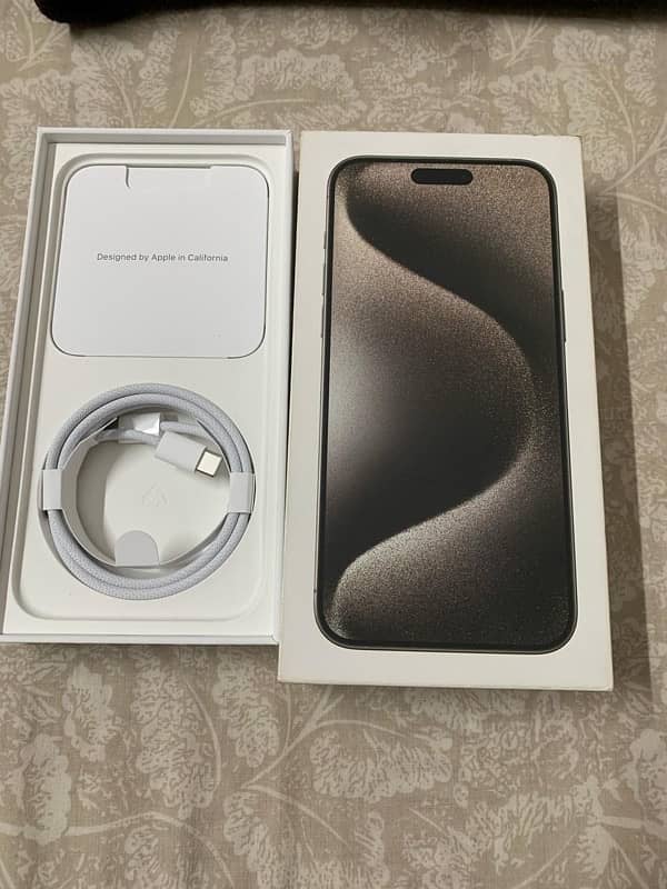 iphone 15 pro max 256gb LLA model 2