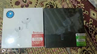 Airbuds Pro [2nd Generation] [BOX PACK] Black And  White color avail