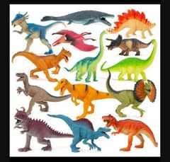 Dianasaurs Rubber toys