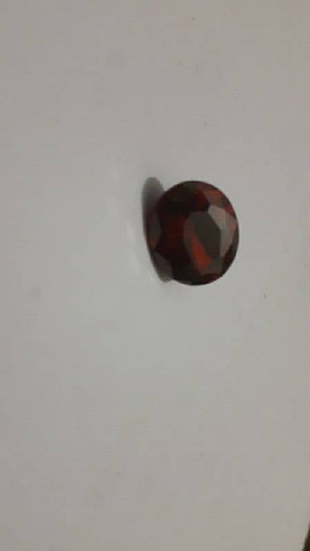 Blood Red Zirkon Stone 5