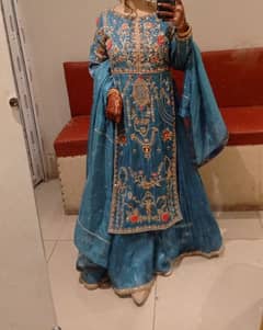 sharara  And long shirt