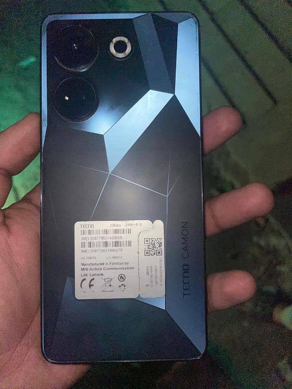 Tecno Cammon 20 | 8+256 | 2month Ago wrnty expire | 03068104107 4