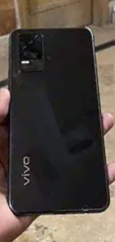 vivo v21e with box and condition new black color 0