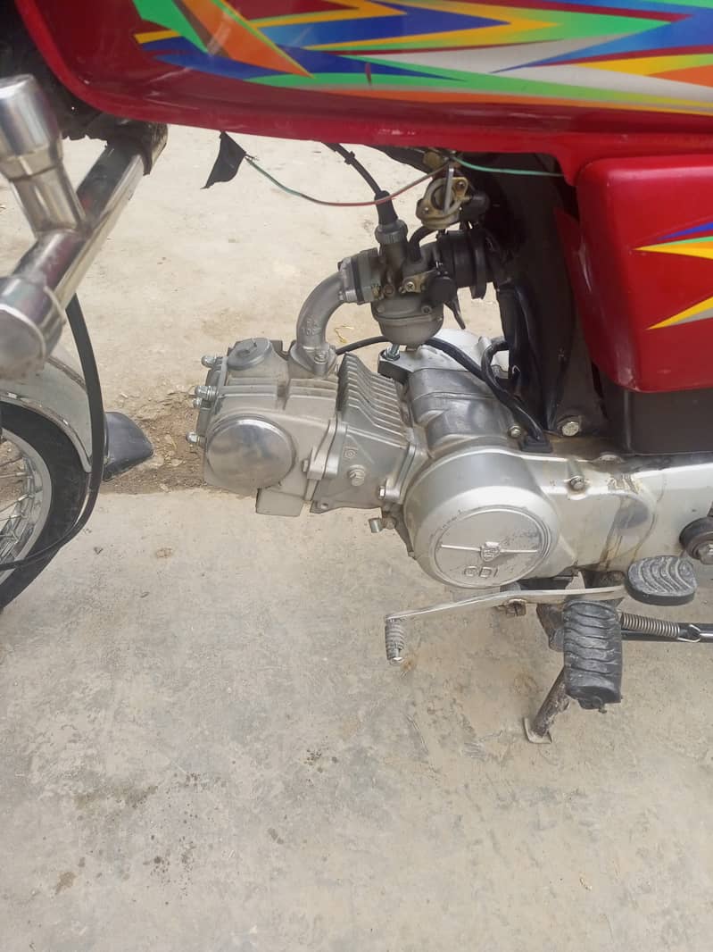 Metro MR 70cc motorbike for sale 4