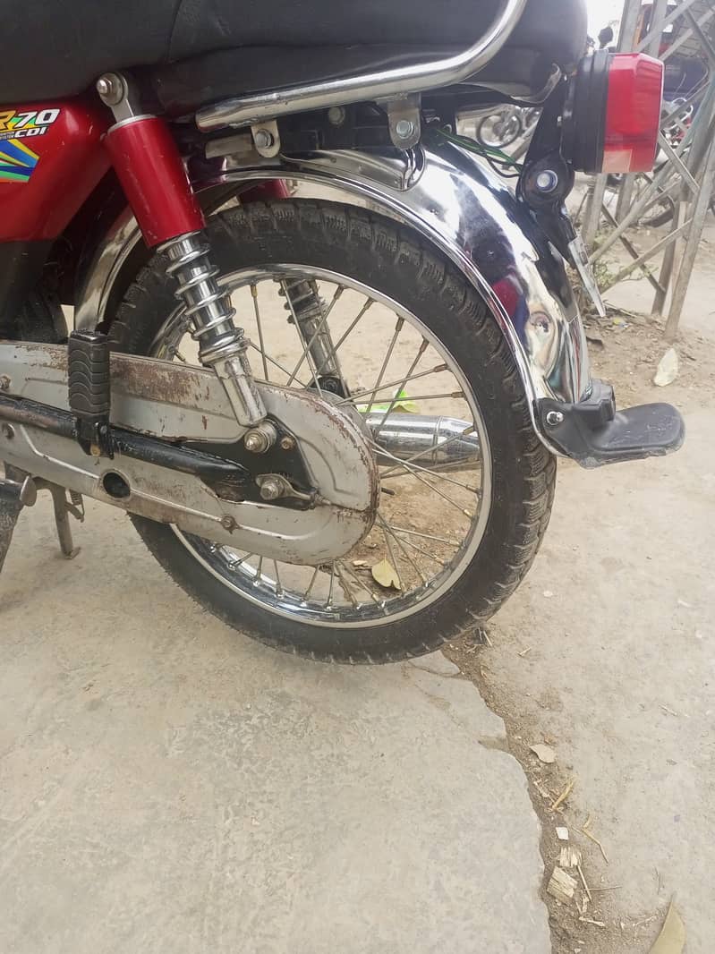 Metro MR 70cc motorbike for sale 6