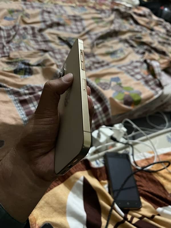 i phone 12 pro max 128gb gold jv no pta 1