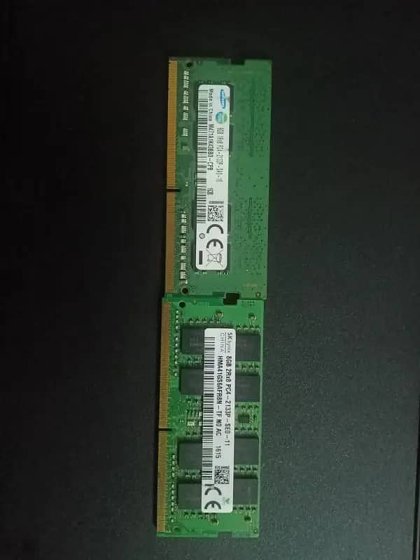 Ram DDR4 8gb 2 Quantity 2