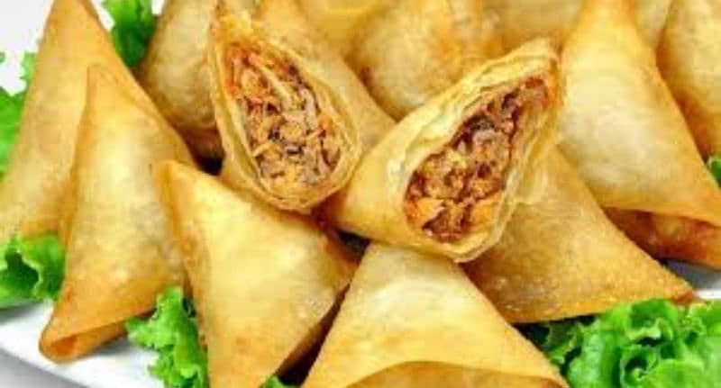 frozen samosa 340rs per dozen and rolls 300 rupees per dozen 1