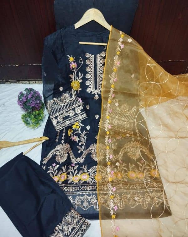 Embroidered Suit-3 piece for Women 3