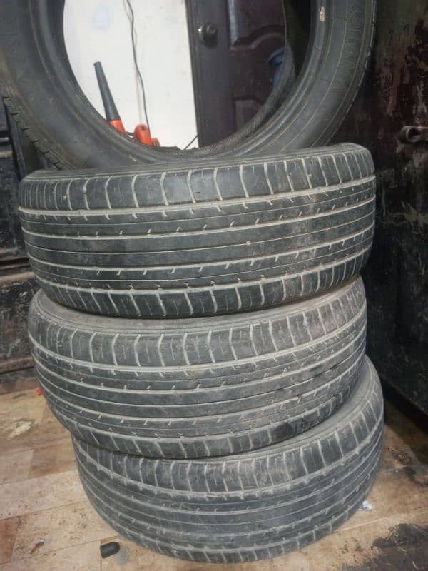 Grandee altis tyre size 205/55/16 10 by 8 condition 4