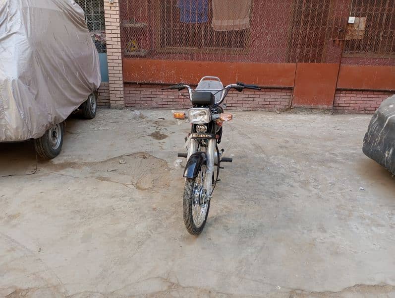 unregistered supreme plus 70cc bike 4