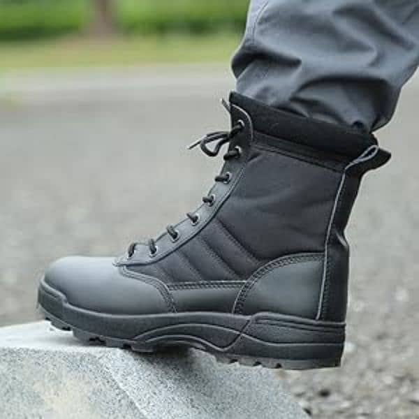 Military long shoes for Mens 2