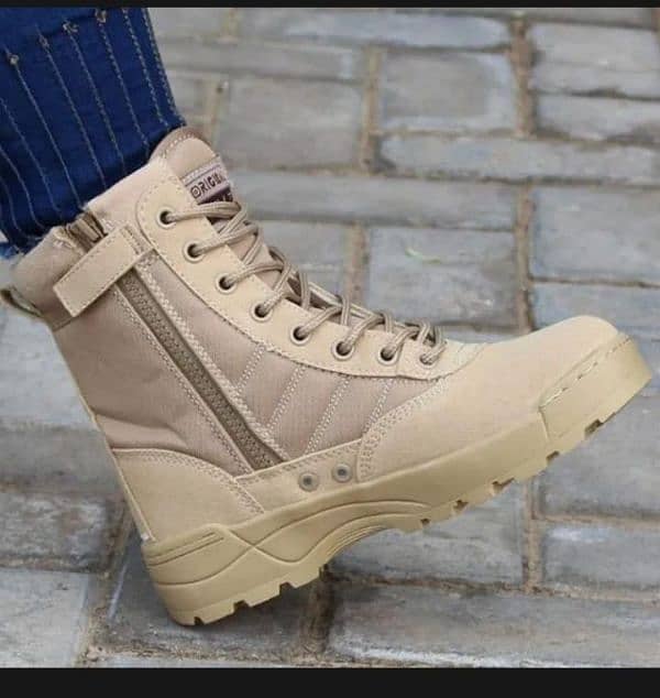 Military long shoes for Mens 3