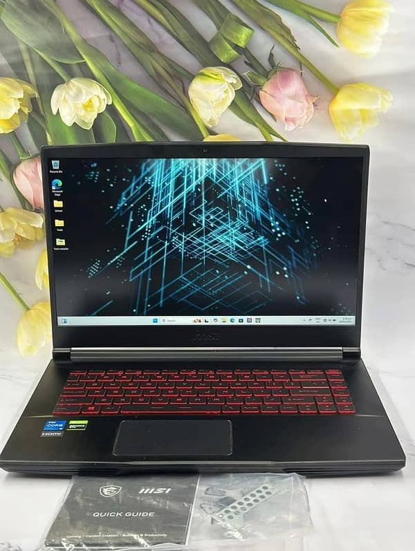 MSI GAMING LAPTOP (CORE I7 11th GEN) 16/1000gb NVME (GTX 1650 Graphic) 0