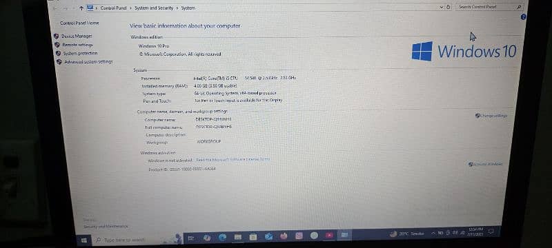 laptop Dell urgent sale 7