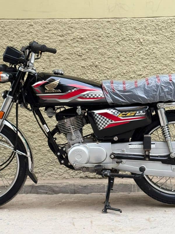 Honda 125 2024 Model Islamabad 2 Digit Golden Number 1