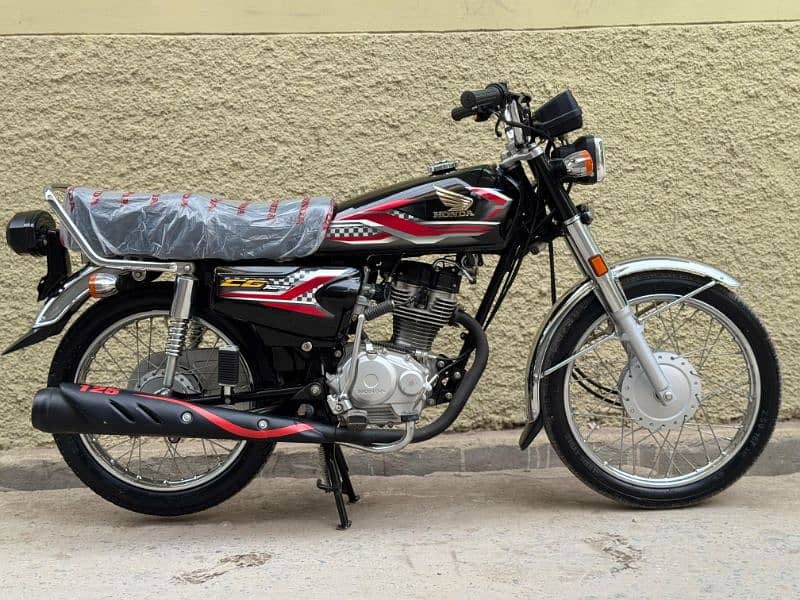 Honda 125 2024 Model Islamabad 2 Digit Golden Number 6