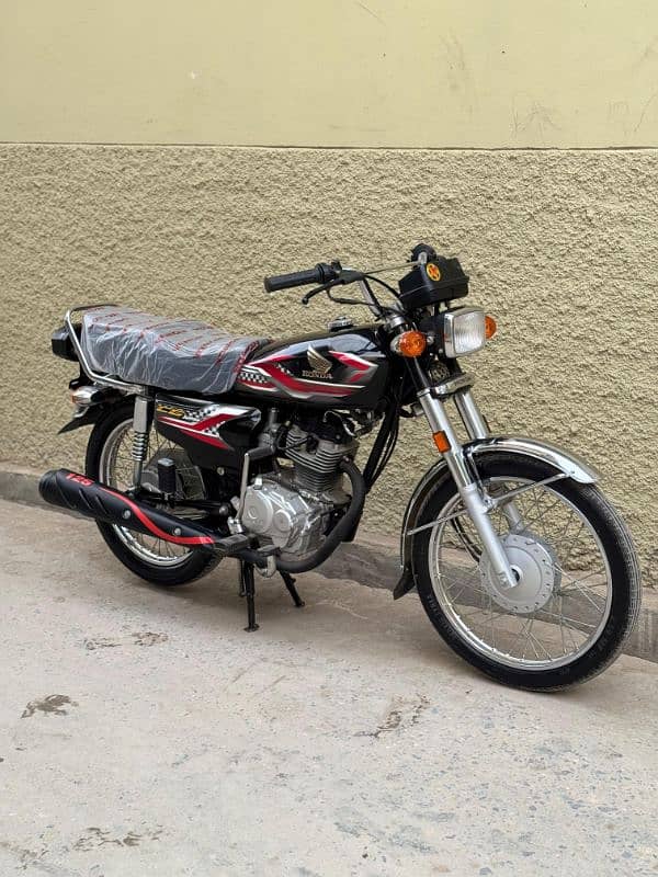 Honda 125 2024 Model Islamabad 2 Digit Golden Number 8