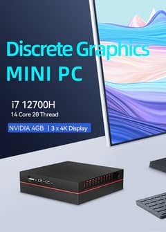 12th Gen Intel Core i7 12700H Mini PC