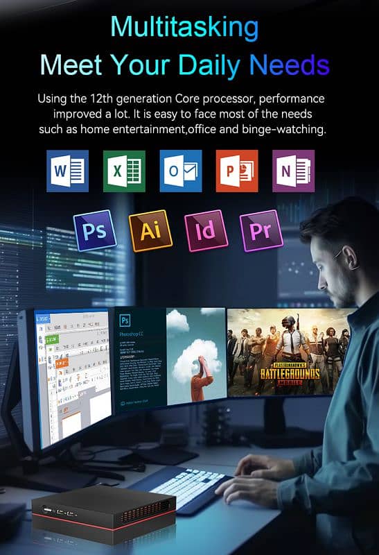 12th Gen Intel Core i7 12700H Mini PC 7