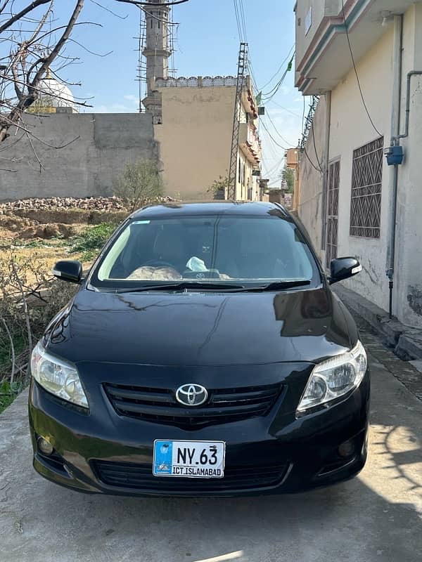 Toyota Corolla XLI 2009 0