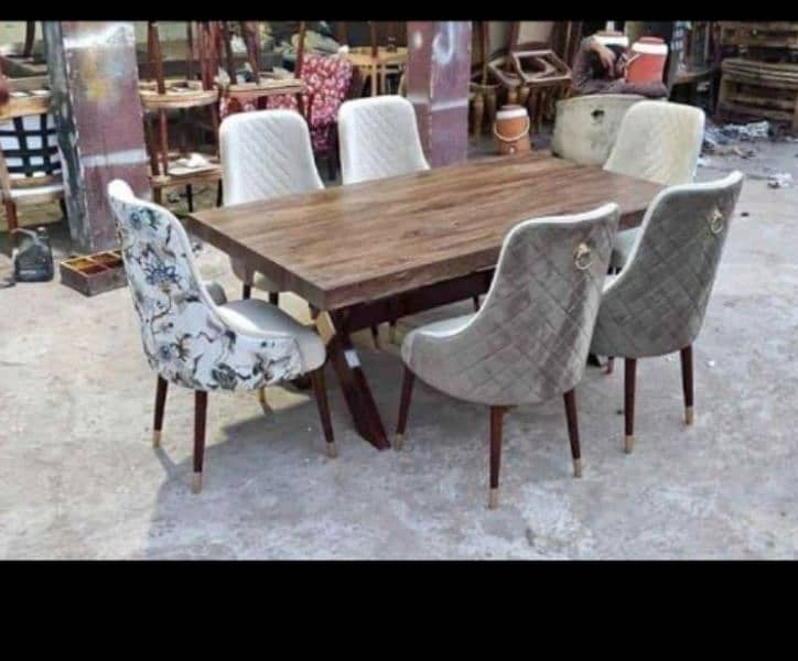 6 seater dining table set for sale available in Rawalpindi 1