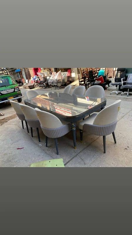 6 seater dining table set for sale available in Rawalpindi 4